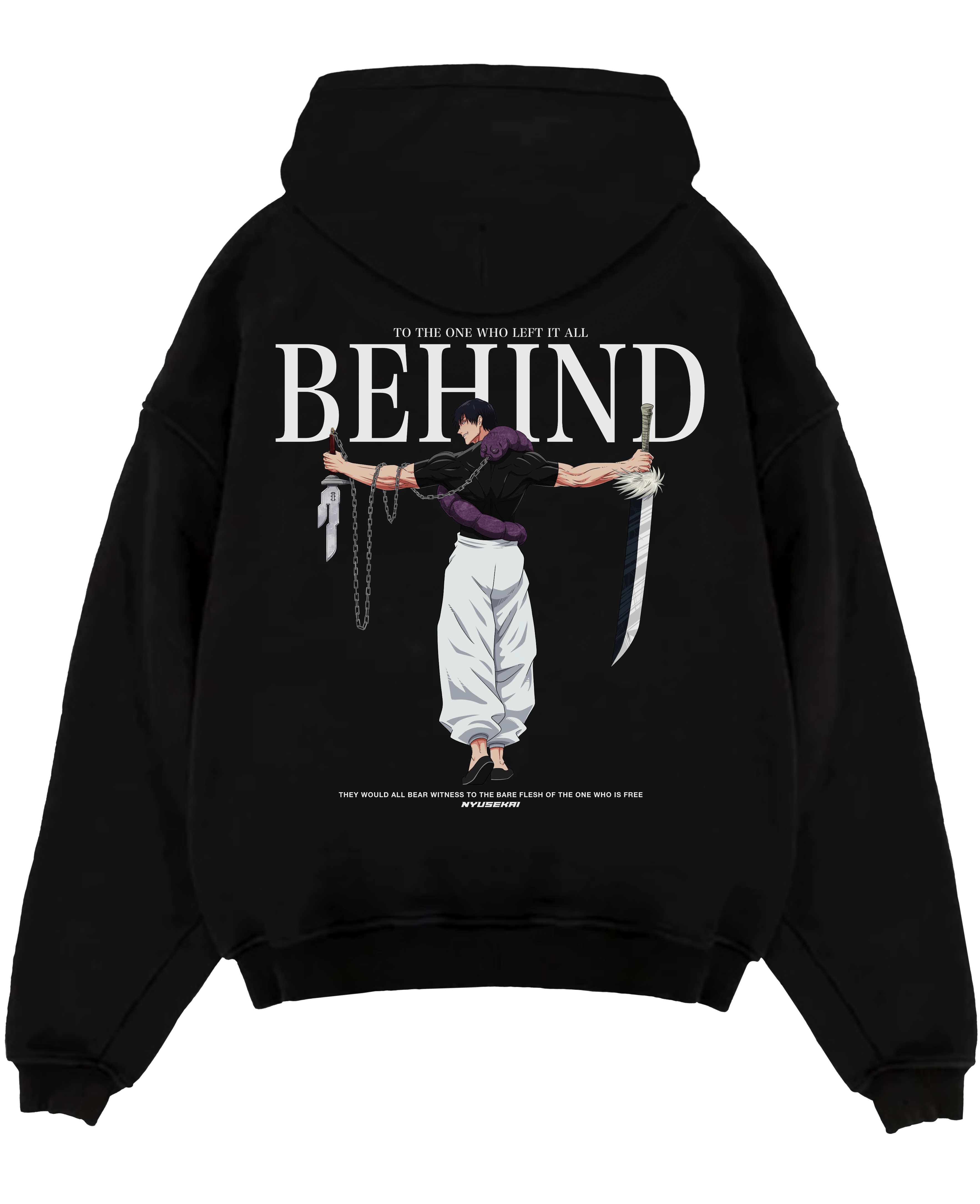 Morukai "Toji Fushiguro To the One Who Left It All Behind" Jujutsu Kaisen Unisex Hoodie