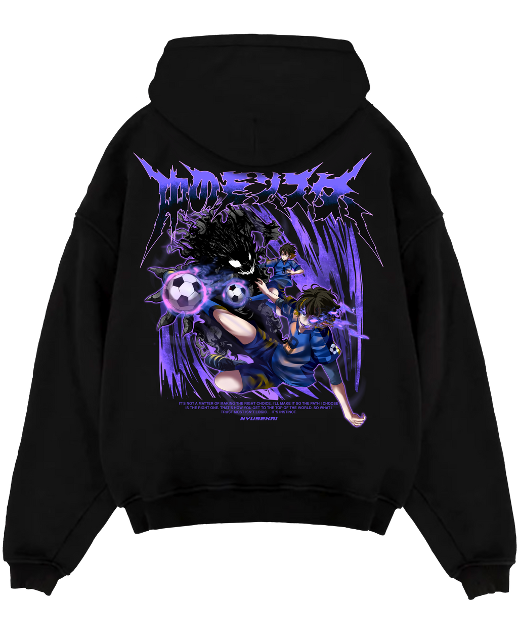 Morukai "Meguru Bachira" Blue Lock Unisex Hoodie