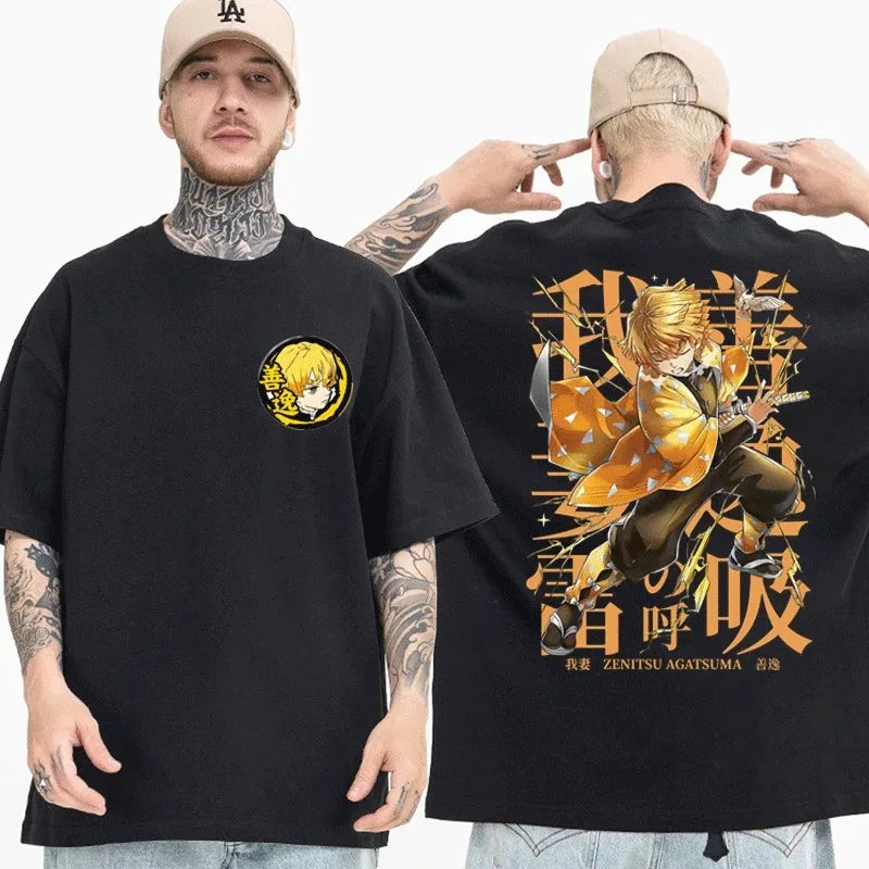 Morukai "Zenitsu The Sleeping Beast" Demon Slayer: Kimetsu no Yaiba Unisex T-Shirt