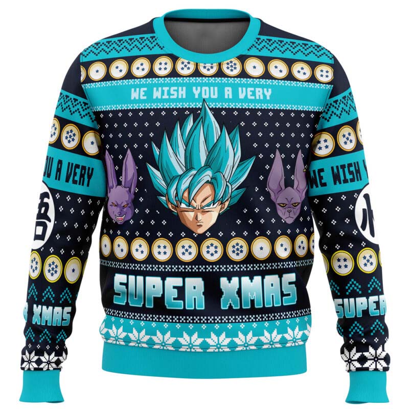 Morukai "A Very Saiyan Christmas Dragon Ball Z Ugly Sweater