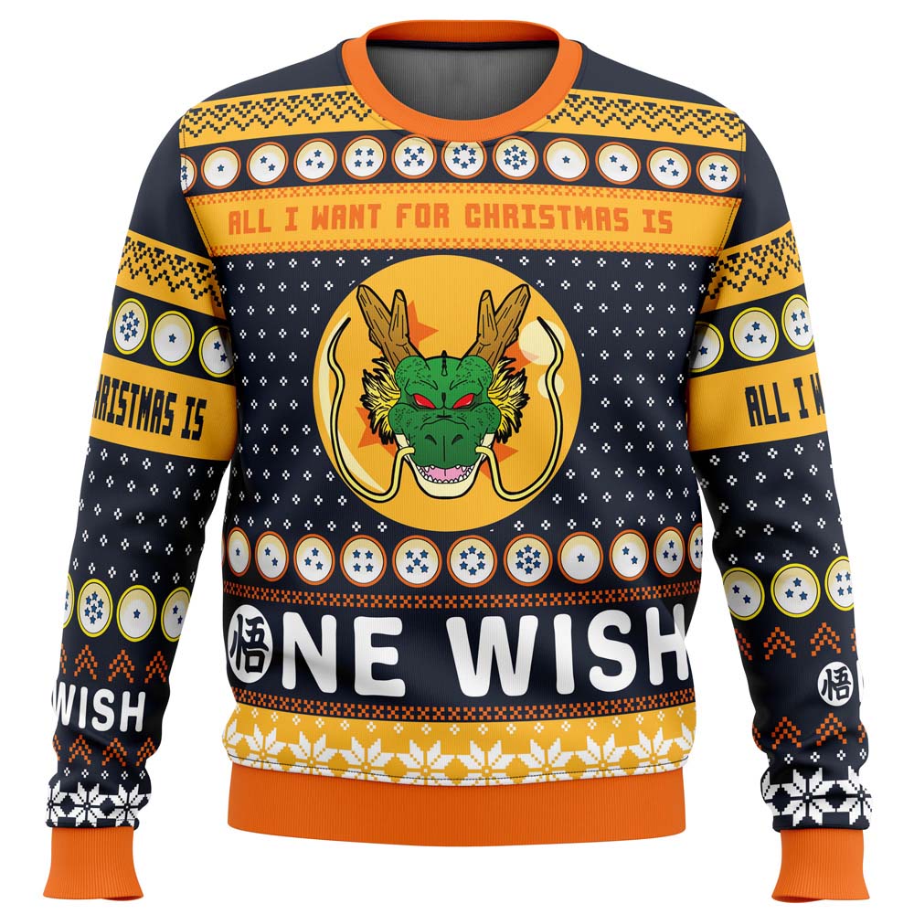Morukai "A Very Shenron Christmas Dragon Ball Z Ugly Sweater