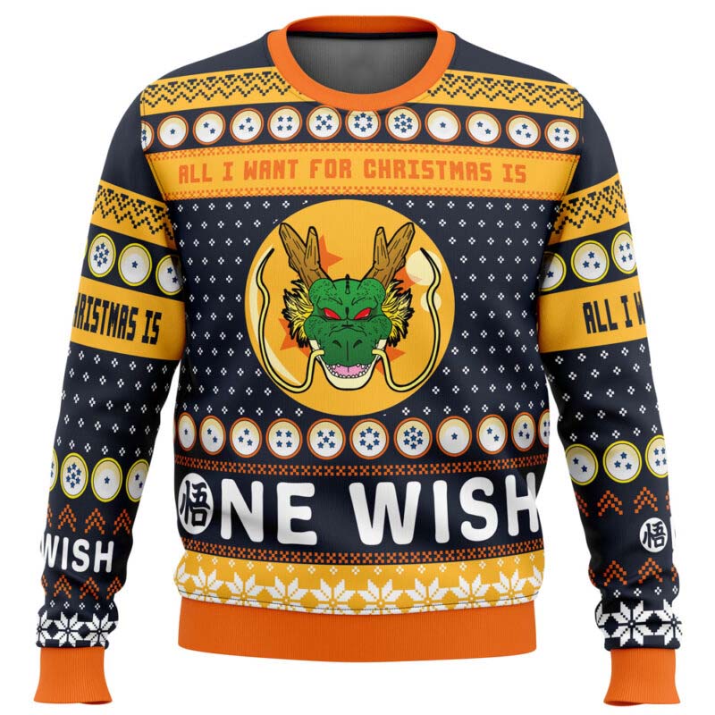 Morukai "A Very Shenron Christmas Dragon Ball Z Ugly Sweater
