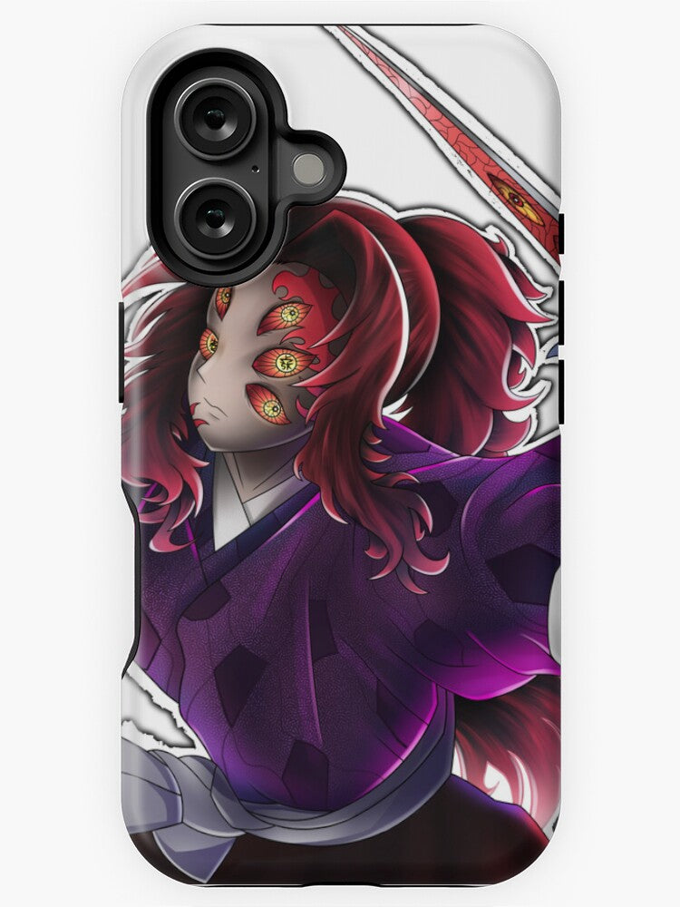Morukai "Kokushibo Moon Samurai" Demon Slayer iPhone 11-16 Phone Case
