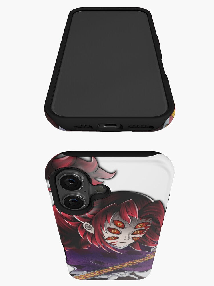 Morukai "Kokushibo Moon Samurai 2" Demon Slayer iPhone 11-16 Phone Case