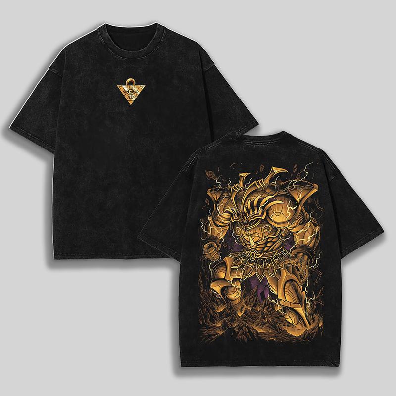 Morukai "Exodia the Forbidden One" Yu-Gi-Oh! Vintage Washed Oversized T-Shirt
