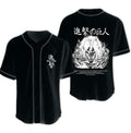 Morukai "Camisa Eren Attack on Titan Baseball Jersey