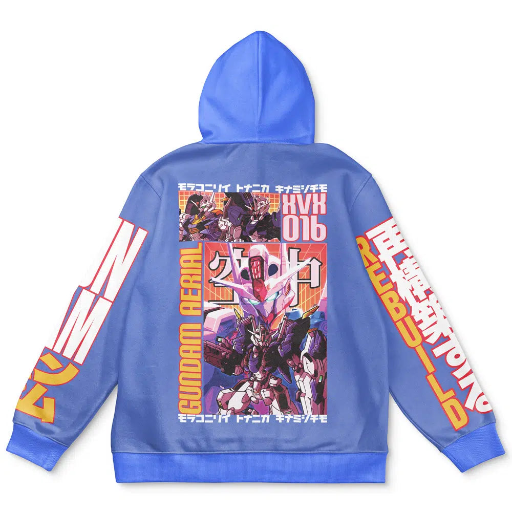 Morukai "Aerial Gundam Witch from Mercury Streetwear Hoodie