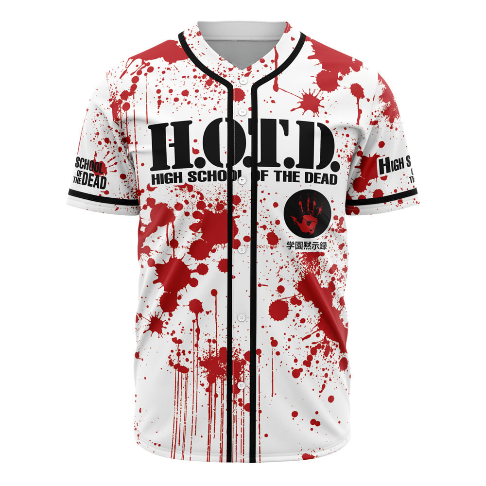 Morukai "Outbreak High School of the Dead Baseball Jersey