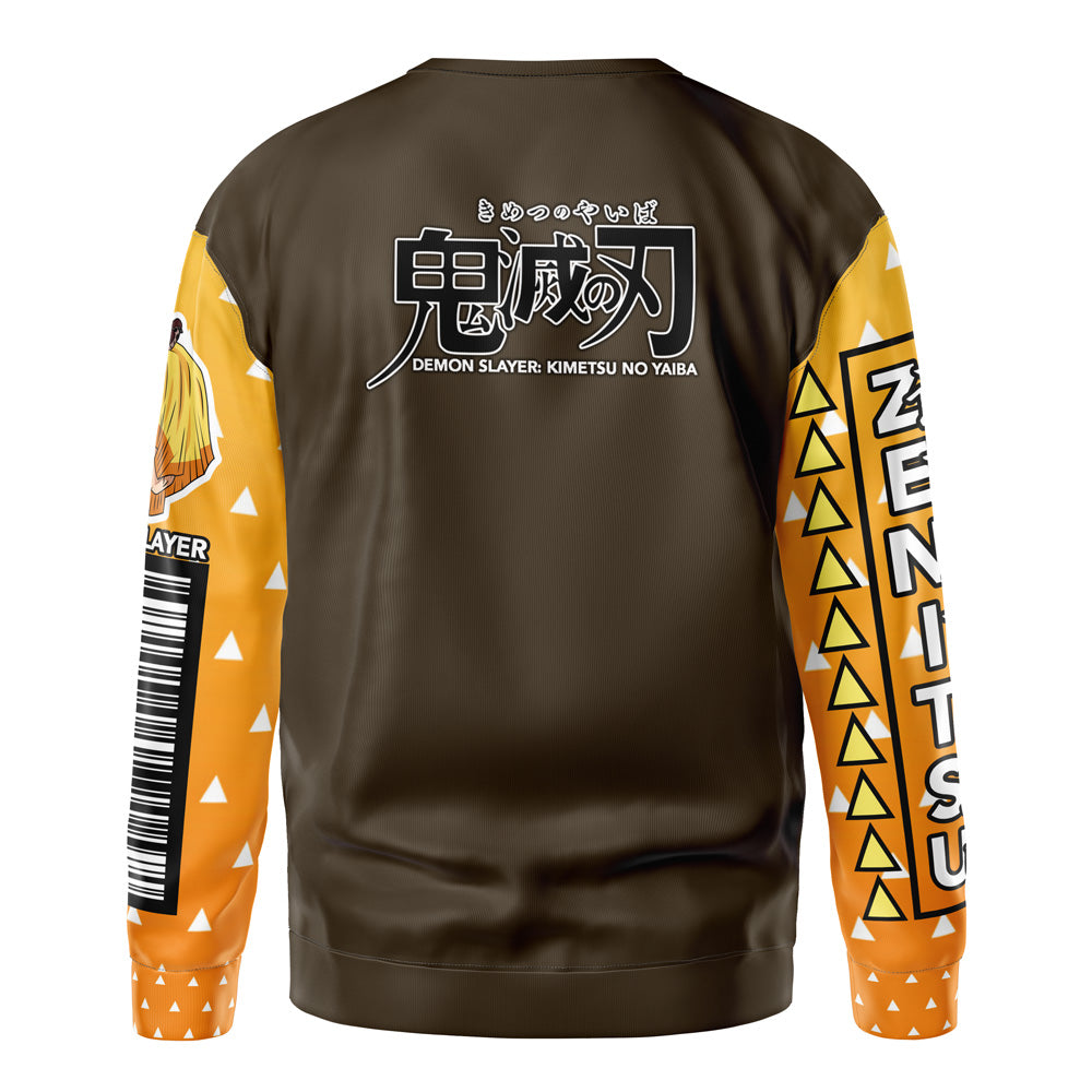 Morukai "Zenitsu Agatsuma" Demon Slayer: Kimetsu no Yaiba Streetwear Sweatshirt