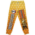 Morukai "Zenitsu Agatsuma Haori" Demon Slayer: Kimetsu no Yaiba Streetwear Sweatpants
