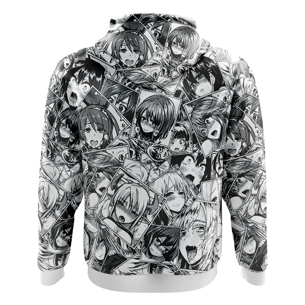 Morukai "Ahegao Collection" Original Streetwear Zip Hoodie Jacket