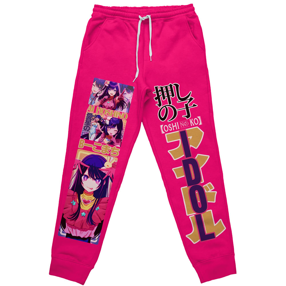 Morukai "Ai Hoshino Oshi no Ko Streetwear Sweatpants