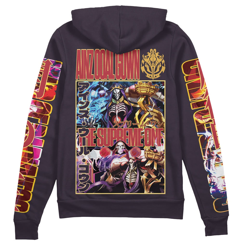 Morukai "Ainz Ooal Gown Overlord Streetwear Zip Hoodie Jacket