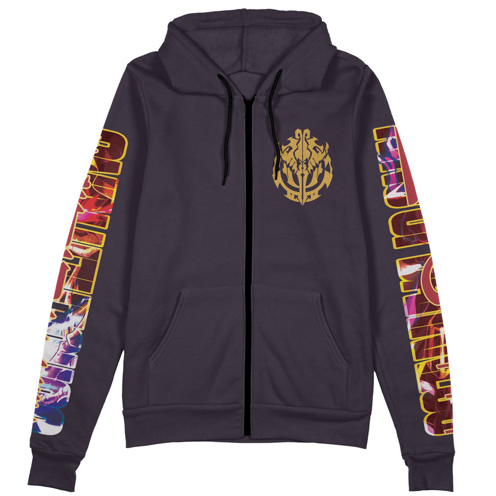 Morukai "Ainz Ooal Gown Overlord Streetwear Zip Hoodie Jacket