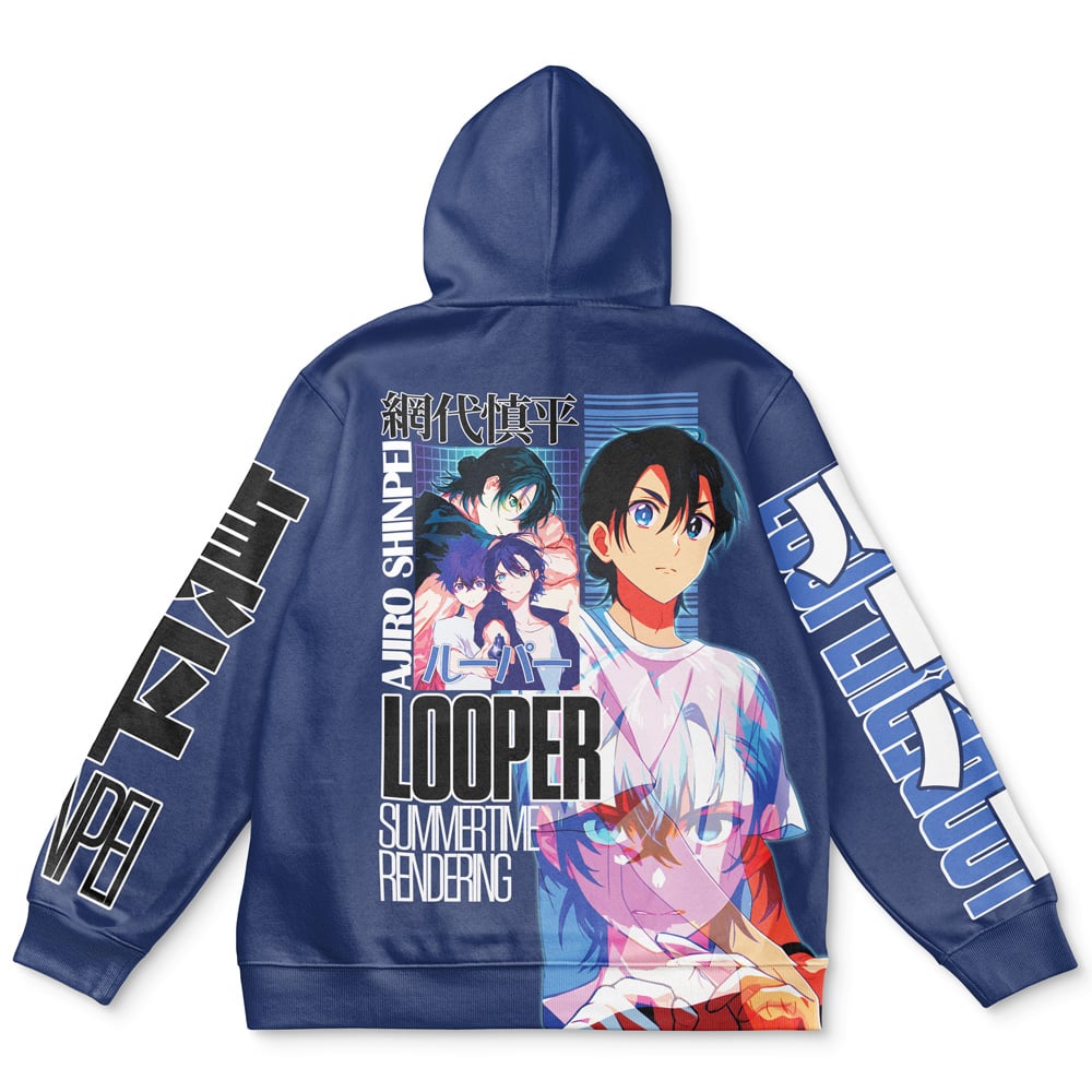 Morukai "Ajiro Shinpei Summer Time Rendering Streetwear Hoodie