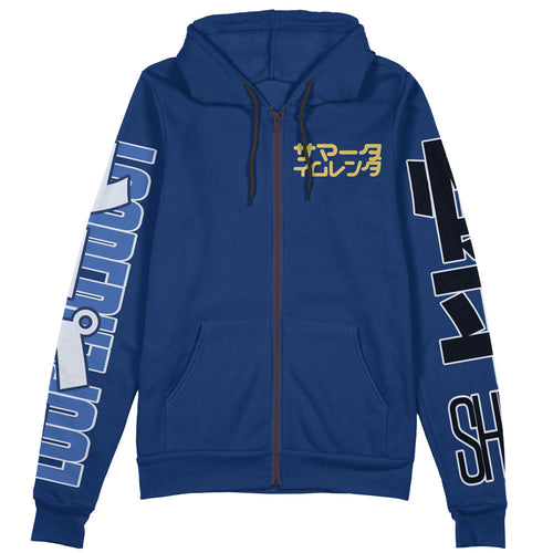 Morukai "Ajiro Shinpei Summer Time Rendering Streetwear Zip Hoodie Jacket