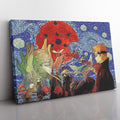Morukai "Akatsuki Infinite Tsukuyomi Naruto Starry Night Canvas Print Wall Art