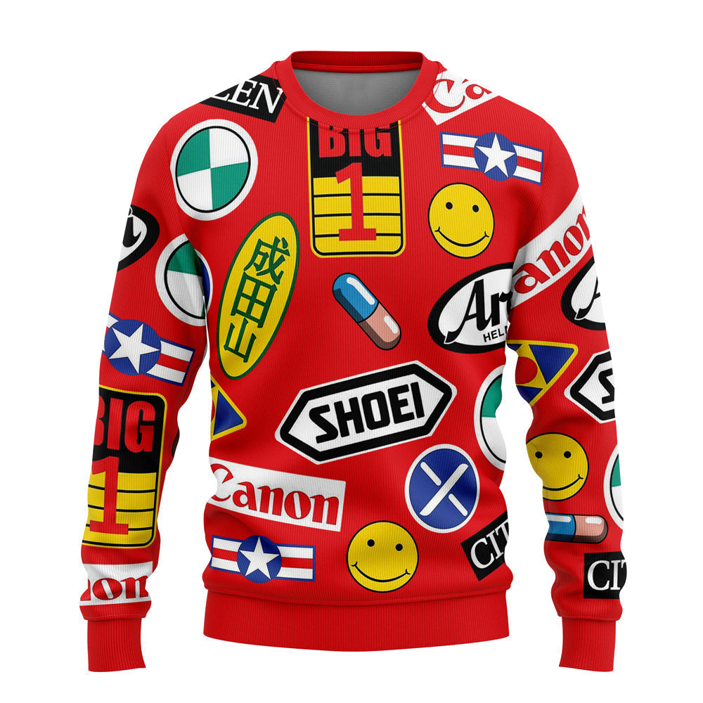 Morukai "Akira Full Decals Streetwear Sweatshirt