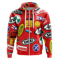 Morukai "Akira Full Decals Streetwear Zip Hoodie Jacket