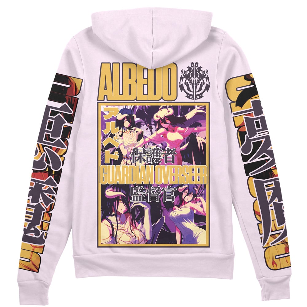 Morukai "Albedo Overlord Streetwear Zip Hoodie Jacket
