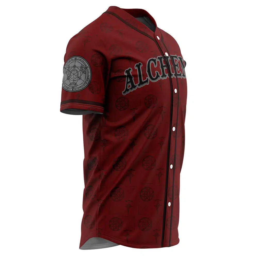 Morukai "Edward Elric" Fullmetal Alchemist Baseball Jersey