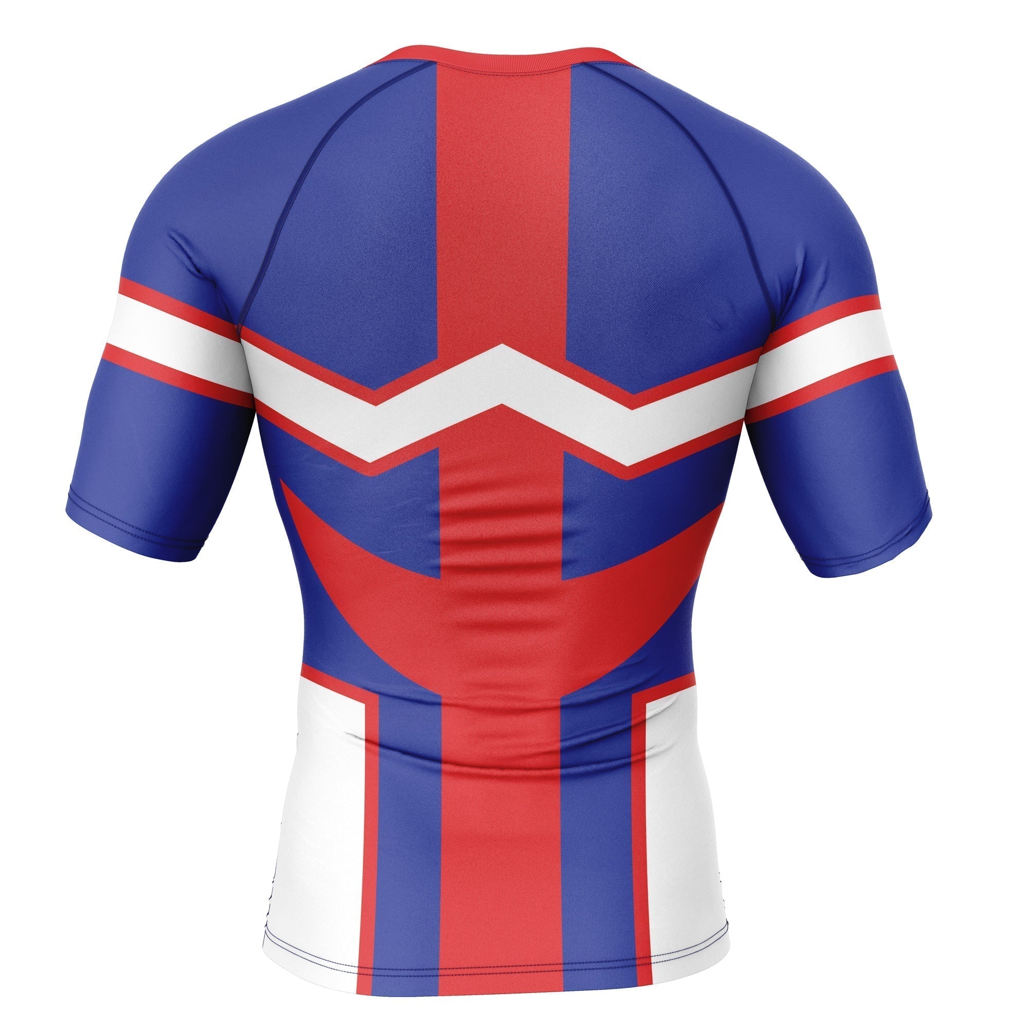 Morukai "All Might" My Hero Academia Short Sleeve Rash Guard Compression Shirt