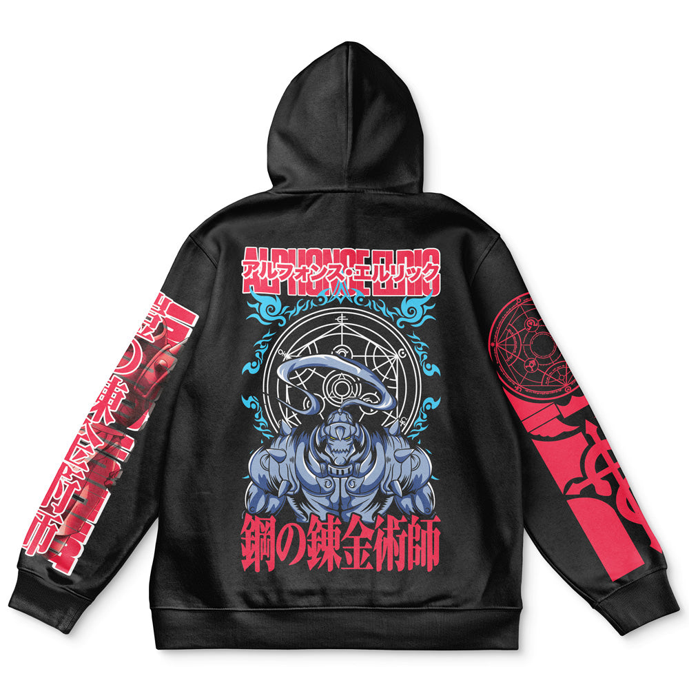 Morukai "Alphonse Elric" Fullmetal Alchemist Streetwear Hoodie