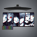 Morukai "Anime Girl Glitch Collage" Original Gaming Mouse Pad