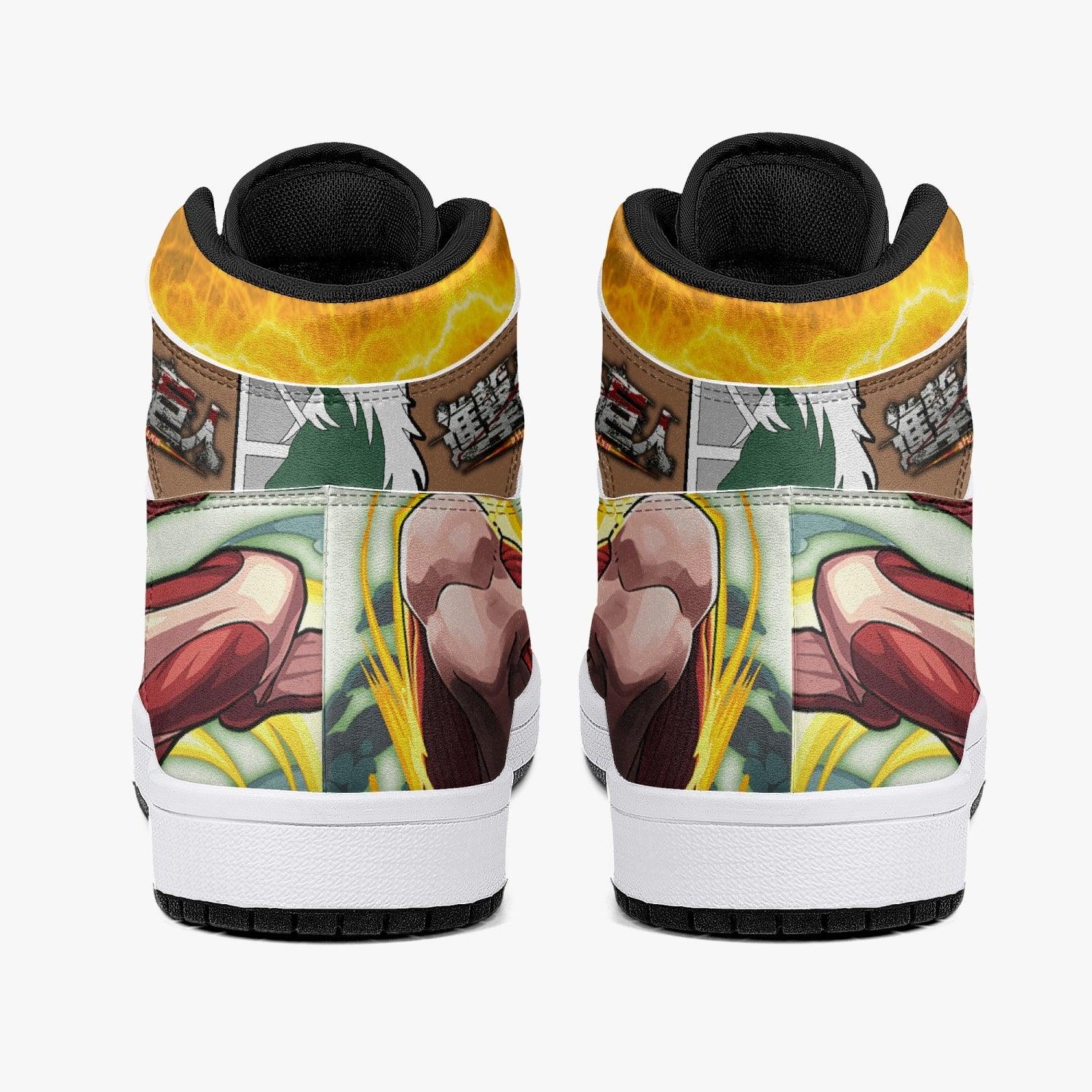 Morukai "Annie Leonhart Female Titan Mid 1 Basketball Shoes