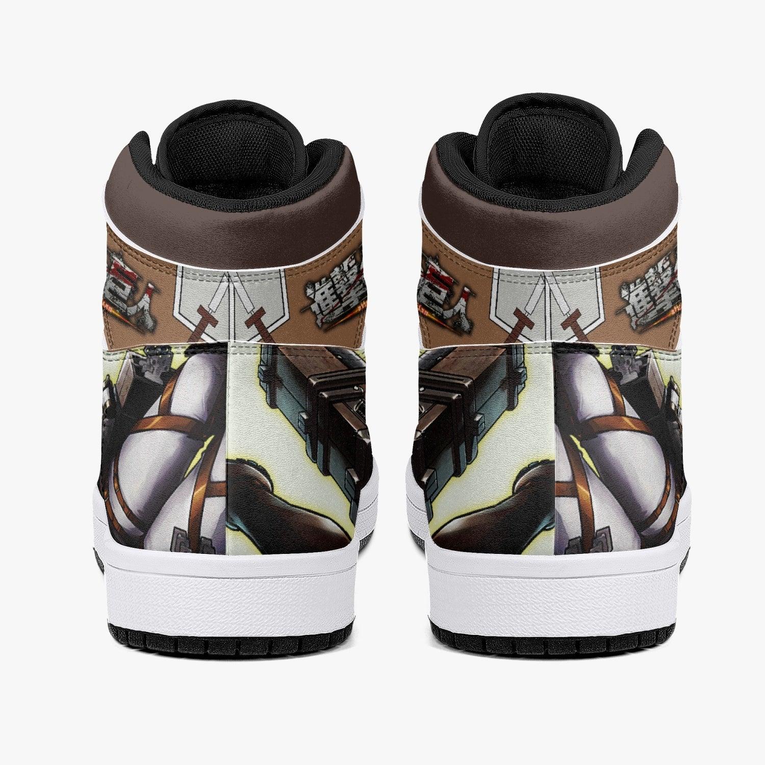 Morukai "Annie Leonhart Training Corps Attack on Titan Mid 1 Basketball Shoes