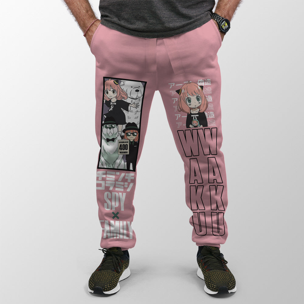 Morukai "Anya Forger" Spy x Family Streetwear Sweatpants