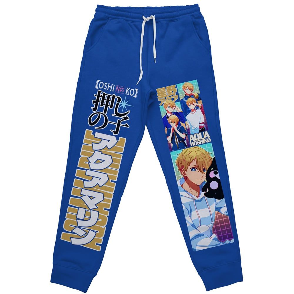 Morukai "Aqua Hoshino Oshi no Ko Streetwear Sweatpants