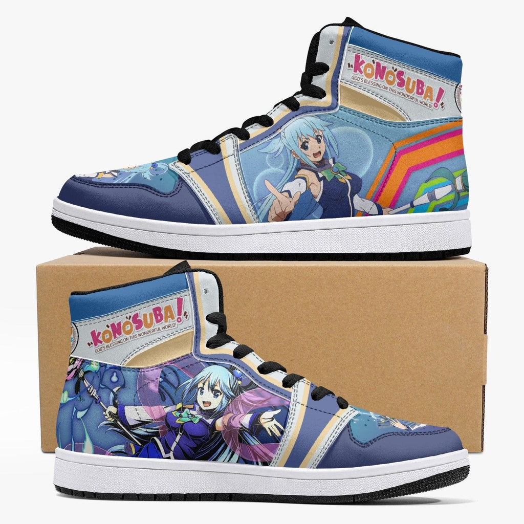 Morukai "Aqua Konosuba Mid 1 Basketball Shoes