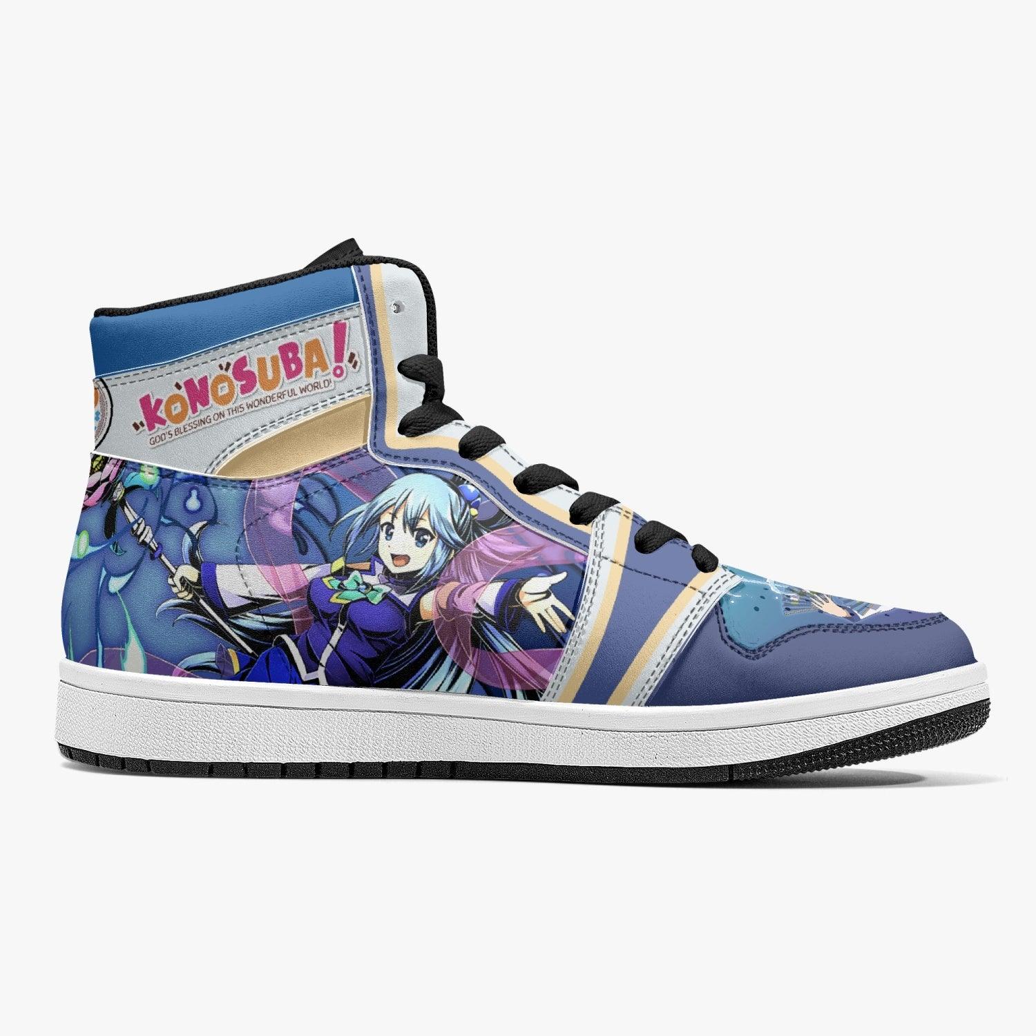 Morukai "Aqua Konosuba Mid 1 Basketball Shoes