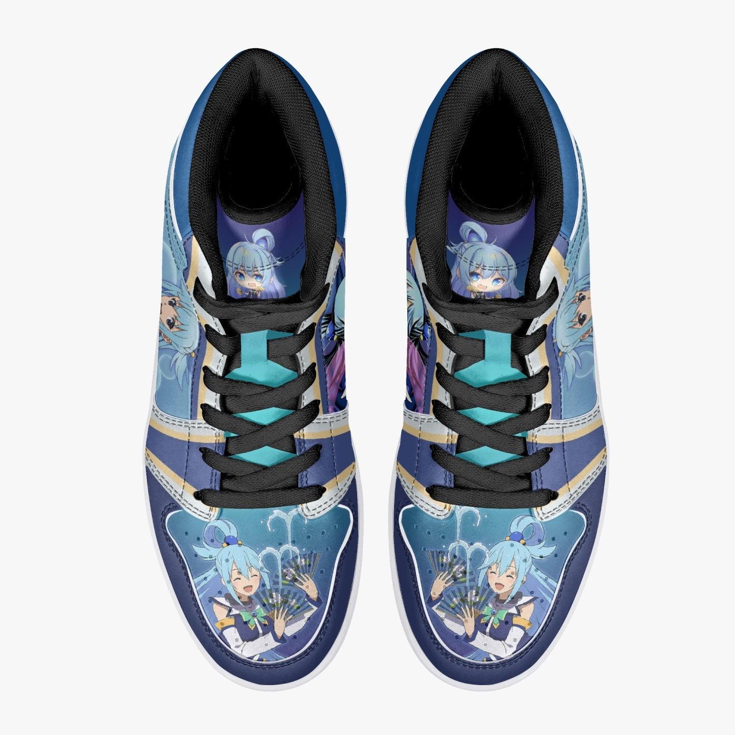 Morukai "Aqua Konosuba Mid 1 Basketball Shoes
