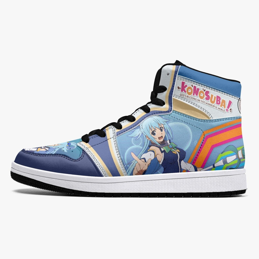 Morukai "Aqua Konosuba Mid 1 Basketball Shoes