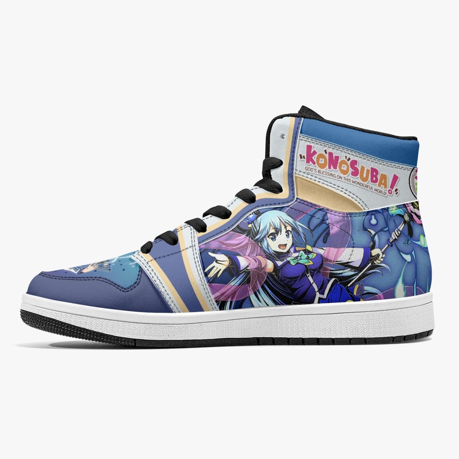 Morukai "Aqua Konosuba Mid 1 Basketball Shoes