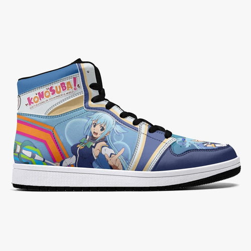 Morukai "Aqua Konosuba Mid 1 Basketball Shoes