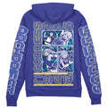 Morukai "Aqua Konosuba Streetwear Zip Hoodie Jacket