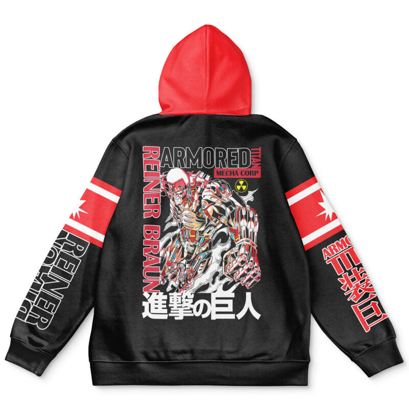 Morukai "Armored Titan Attack on Titan Streetwear Hoodie