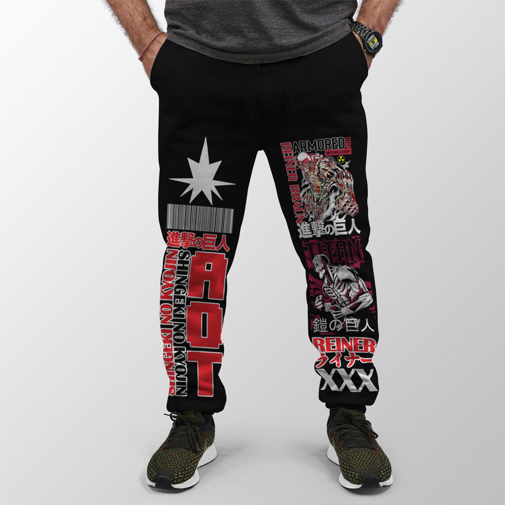 Morukai "Armored Titan Attack on Titan Streetwear Sweatpants