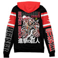 Morukai "Armored Titan Attack on Titan Streetwear Zip Hoodie Jacket
