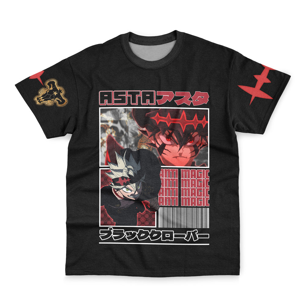 Morukai "Asta Black Clover Streetwear T-Shirt