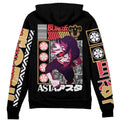 Morukai "Asta V2 Black Clover Streetwear Zip Hoodie Jacket