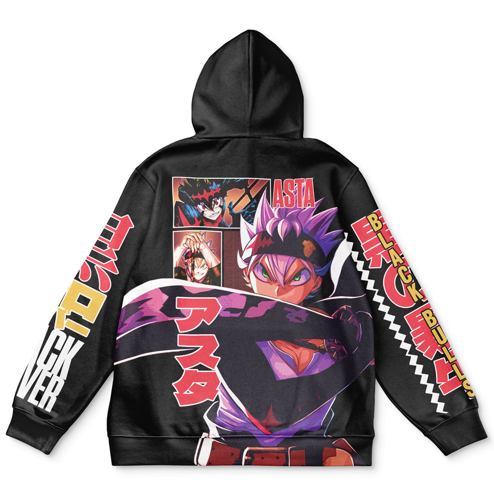 Morukai "Asta V3 Black Clover Streetwear Hoodie