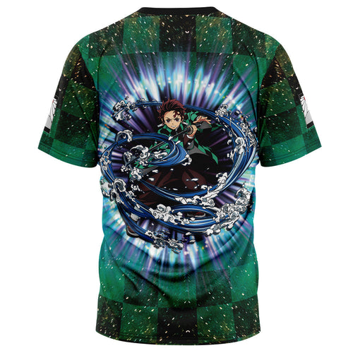 Morukai "Astral Aura Tanjiro" Demon Slayer: Kimetsu no Yaiba AOP T-Shirt
