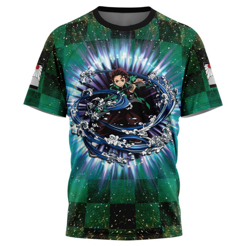 Morukai "Astral Aura Tanjiro" Demon Slayer: Kimetsu no Yaiba AOP T-Shirt