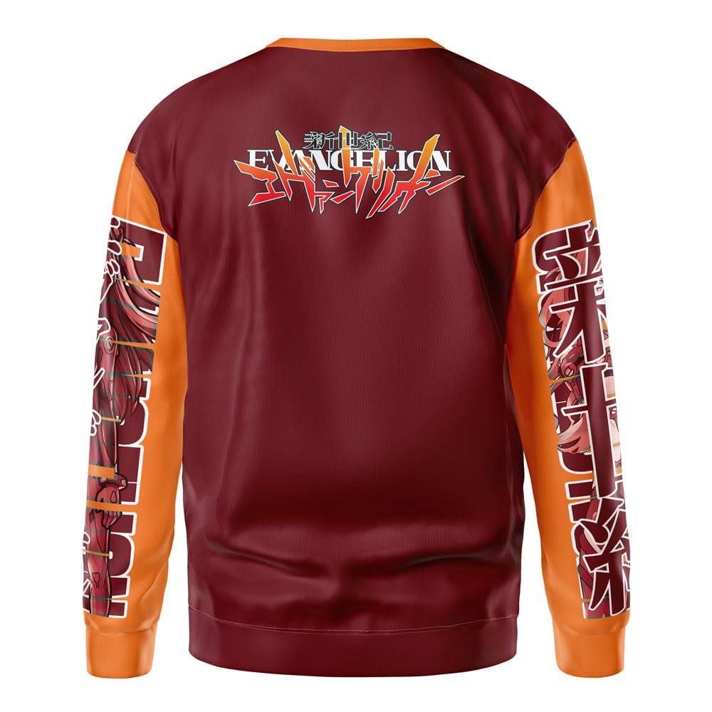Morukai "Asuka Langley Sohryu x Eva 02 Neon Genesis Evangelion Streetwear Sweatshirt