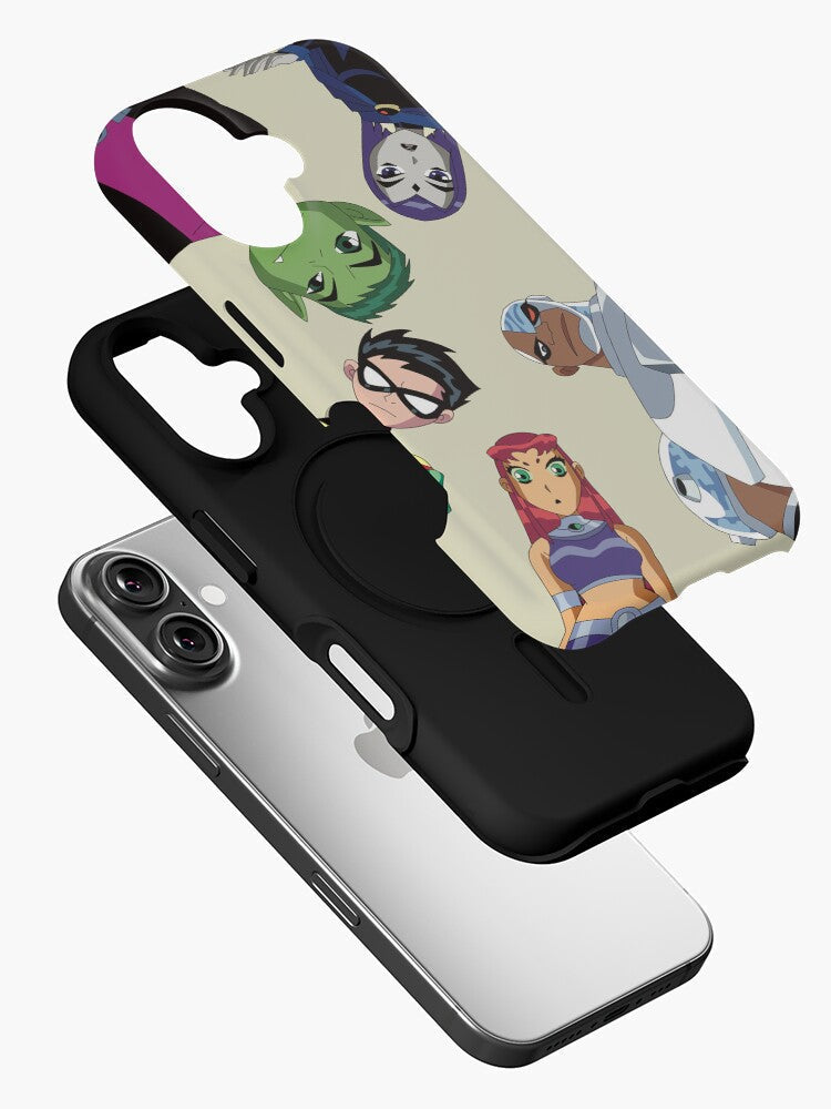 Morukai "Teen Titans" Cool Japanese Style iPhone (11-16) Phone Case