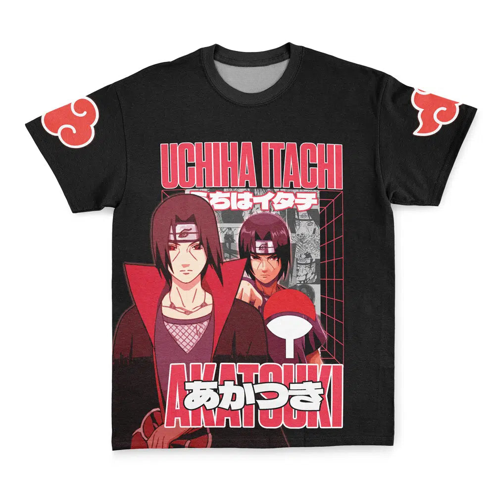 Morukai "Uchiha Itachi V3 Naruto Streetwear T-Shirt